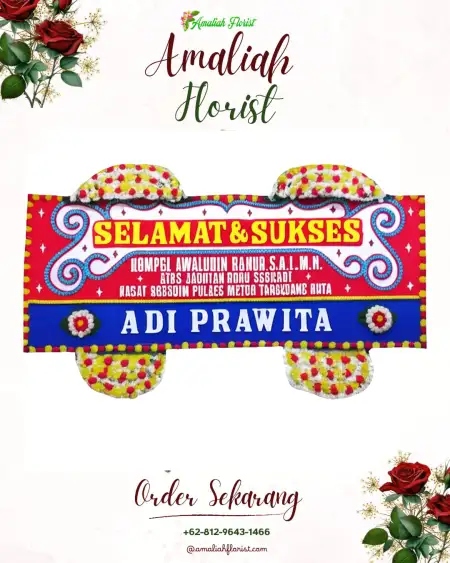 Papan Bunga Ucapan Selamat Babadan