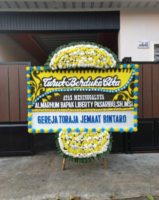 Papan Bunga Duka di Babadan